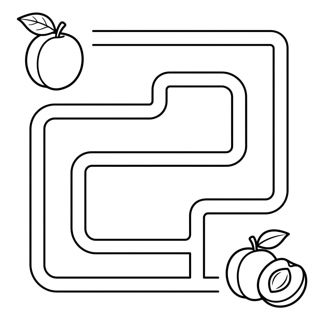 Faits sur l'abricot et coloriages pour enfants - Preview Page 4