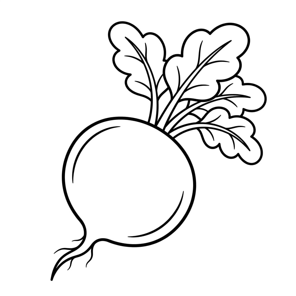 Faits sur la betterave et coloriages pour enfants - Preview Page 1