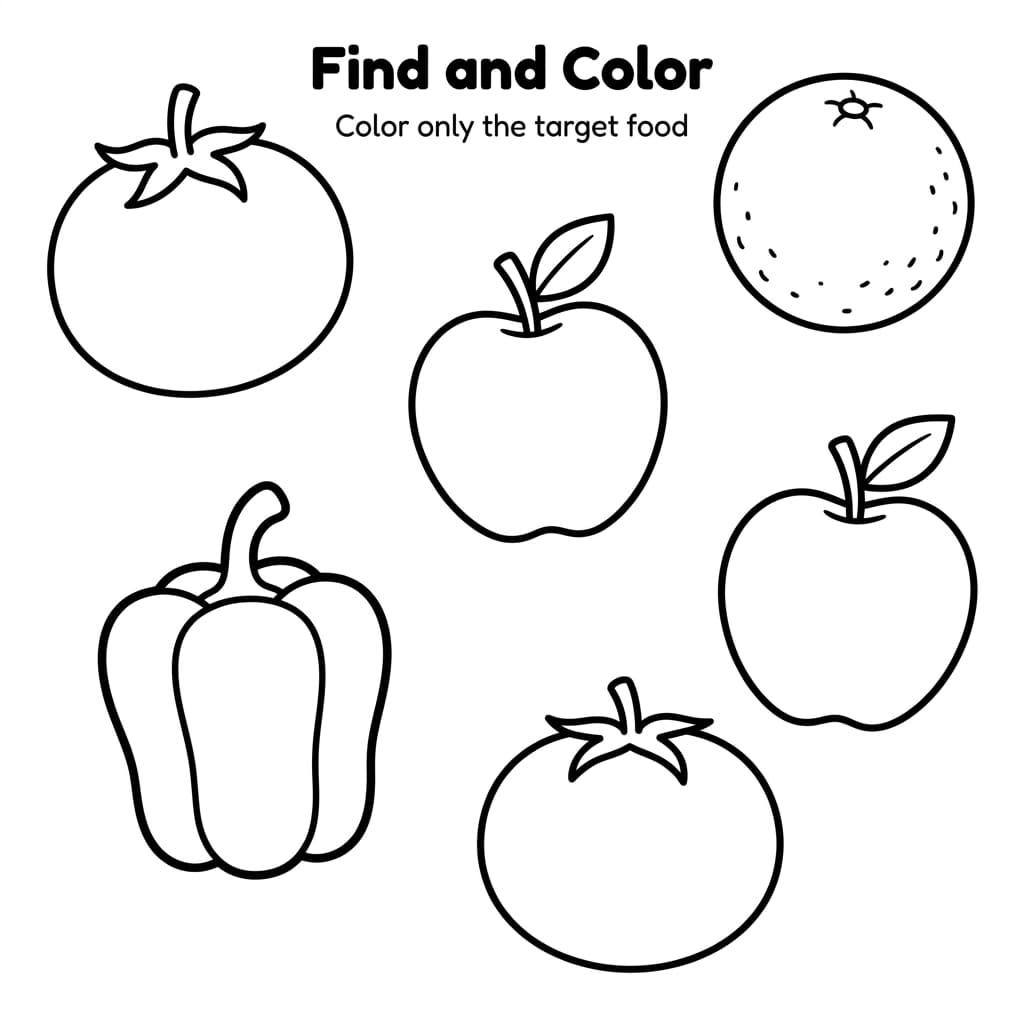 Free Bell Pepper Facts and Coloring Pages for Kids - Printable PDF - Preview Page 3