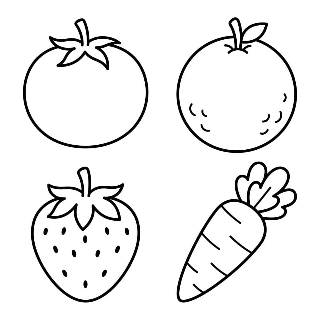 Free Color Food Chart: Eat the Rainbow Sorting Game - Preview Page 2