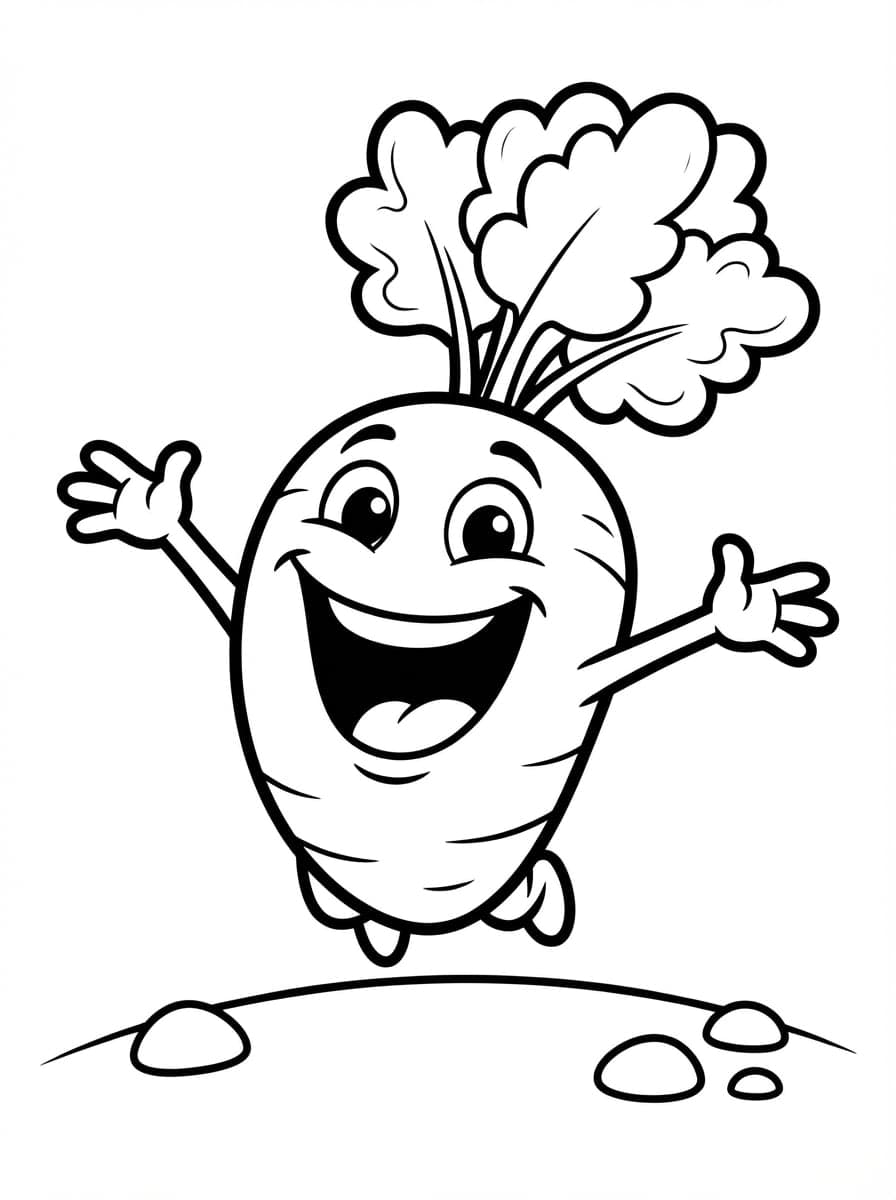 Free Cute Food Coloring Pages: Picky Eater Printables - Preview Page 5