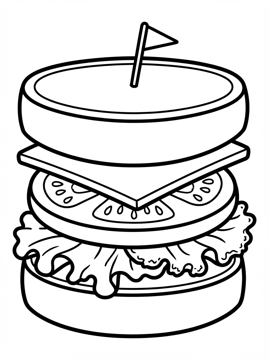 Food Coloring Printables: Free Printable Sheets for Kids - Preview Page 4