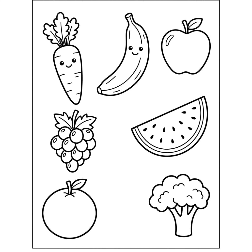 Free Printable Healthy Eating Worksheets: Food Detective Maze - Preview Page 3