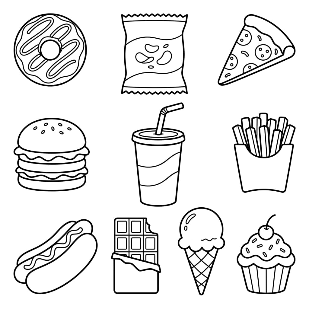 Free Printable Healthy Eating Worksheets: Food Detective Maze - Preview Page 5