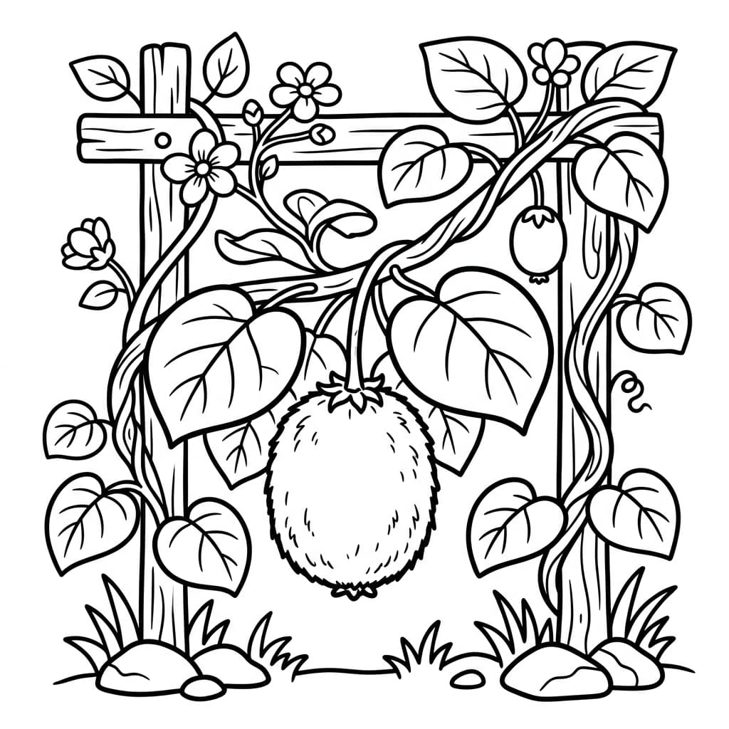 Free Kiwi Facts and Coloring Pages for Kids - Printable PDF - Preview Page 2