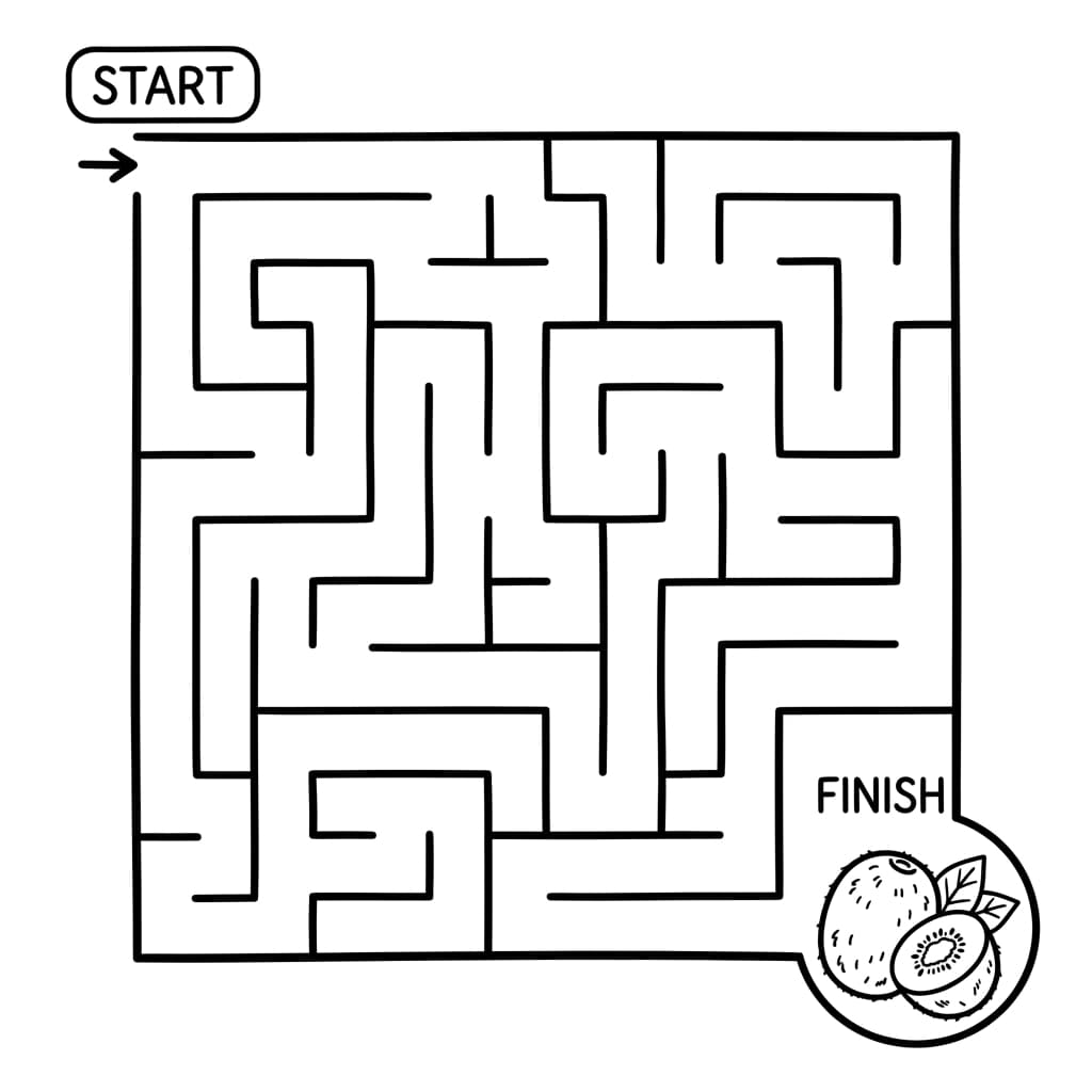 Free Kiwi Facts and Coloring Pages for Kids - Printable PDF - Preview Page 4