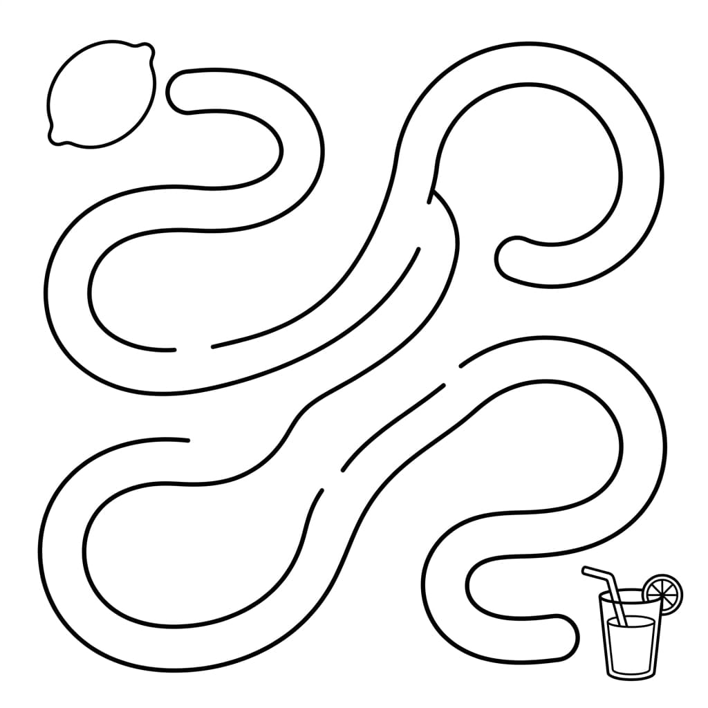 Free Lemon Facts and Coloring Pages for Kids - Printable PDF - Preview Page 4