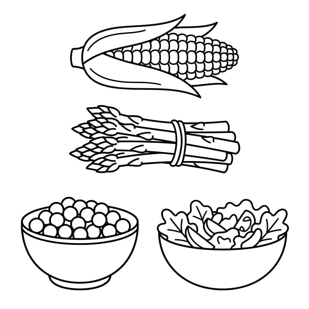 Free Meal Plan Printable: Kids Build-A-Meal Weekly Planner - Preview Page 4