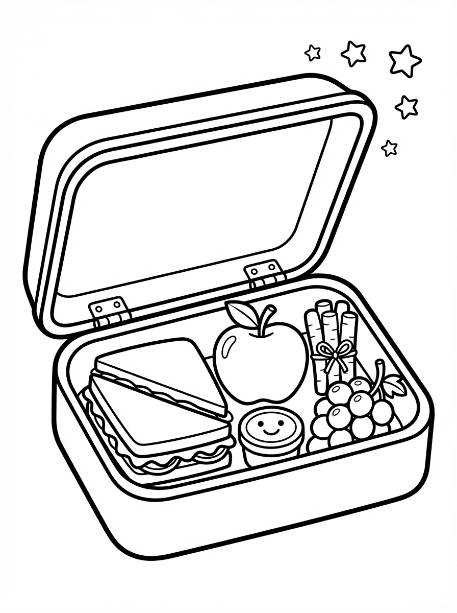 Free Nutrition Coloring Sheets for Kids - Printable Pack - Preview Page 2