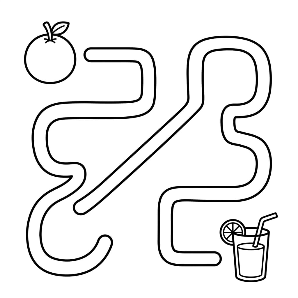 Free Orange Facts and Coloring Pages for Kids - Printable PDF - Preview Page 4