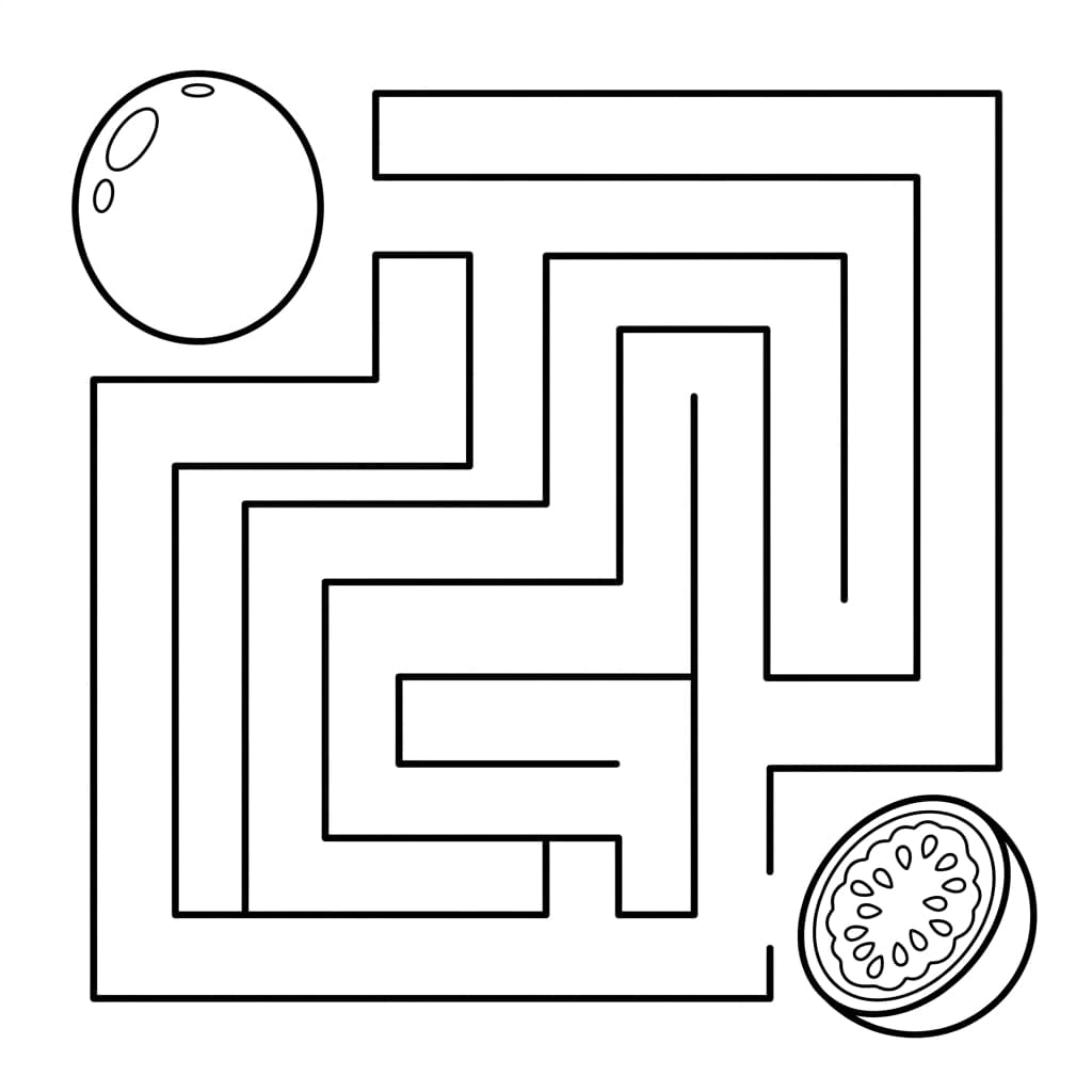 Free Passion Fruit Facts and Coloring Pages for Kids - Preview Page 4