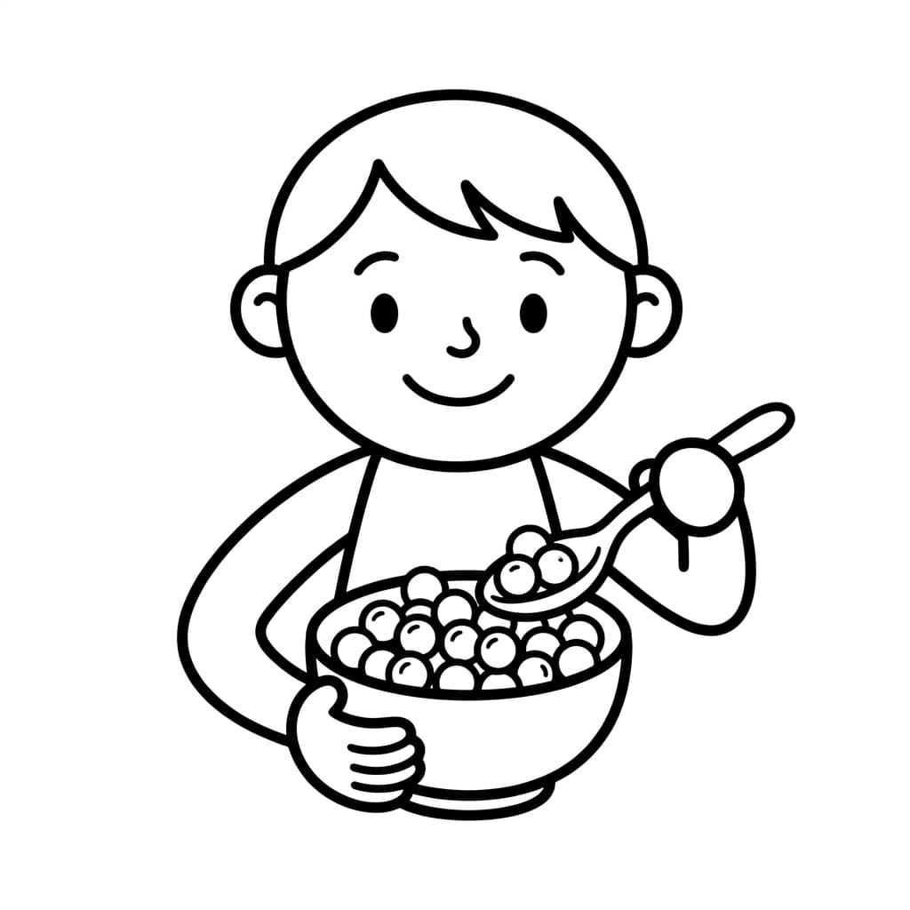 Free Peas Facts and Coloring Pages for Kids - Printable PDF - Preview Page 5