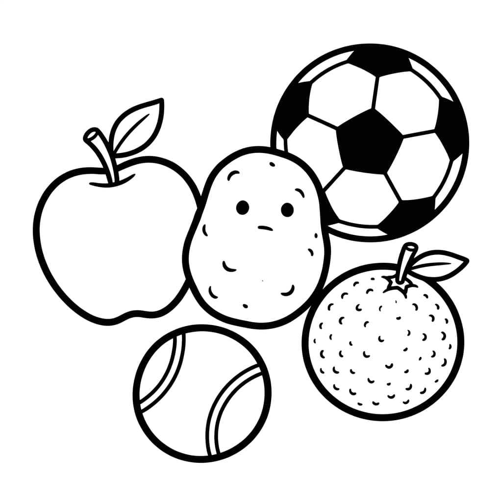 Free Potato Facts and Coloring Pages for Kids - Printable PDF - Preview Page 3