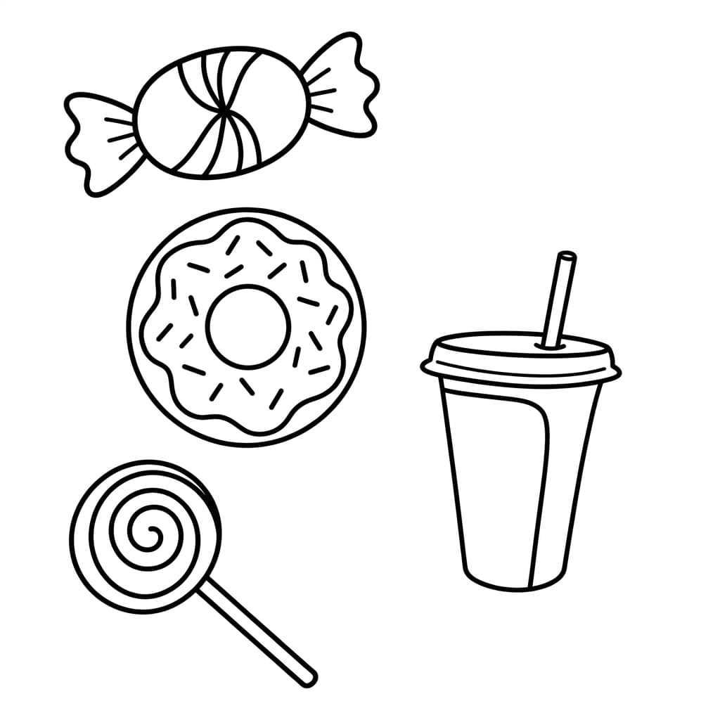 Free Printable Healthy and Unhealthy Food Worksheet PDF - Preview Page 3