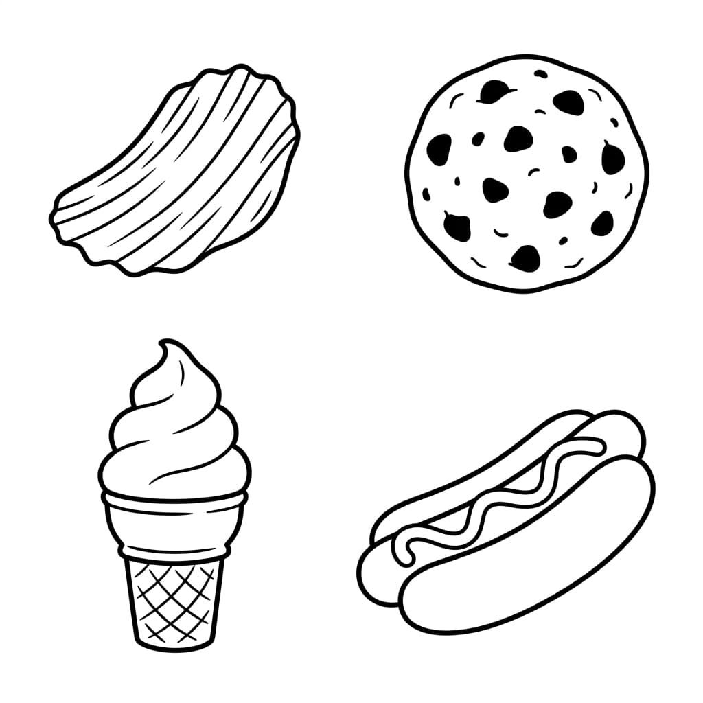 Free Printable Healthy and Unhealthy Food Worksheet PDF - Preview Page 5