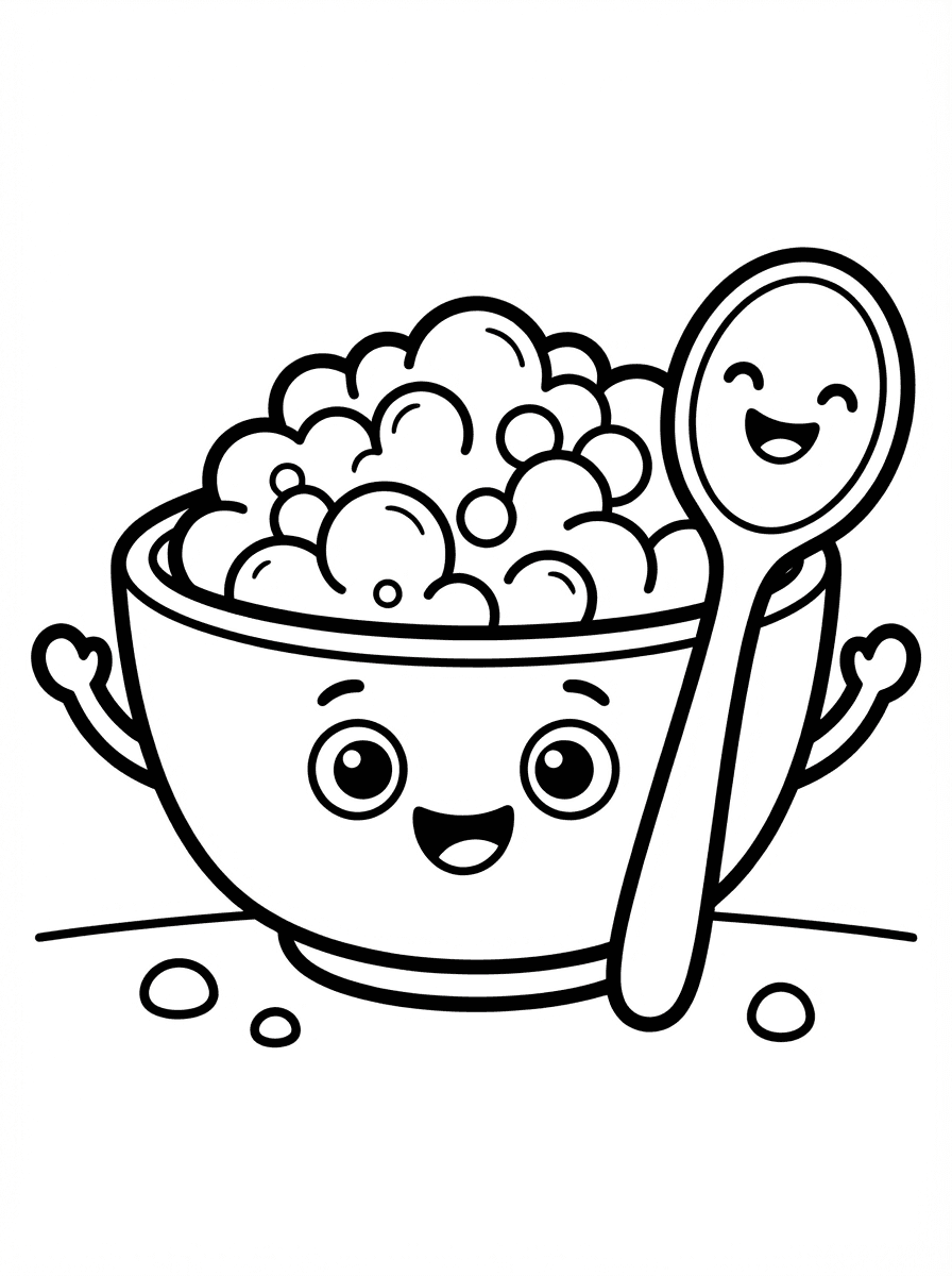 Protein for Picky Eaters: Free Printable Coloring Pages - Preview Page 4