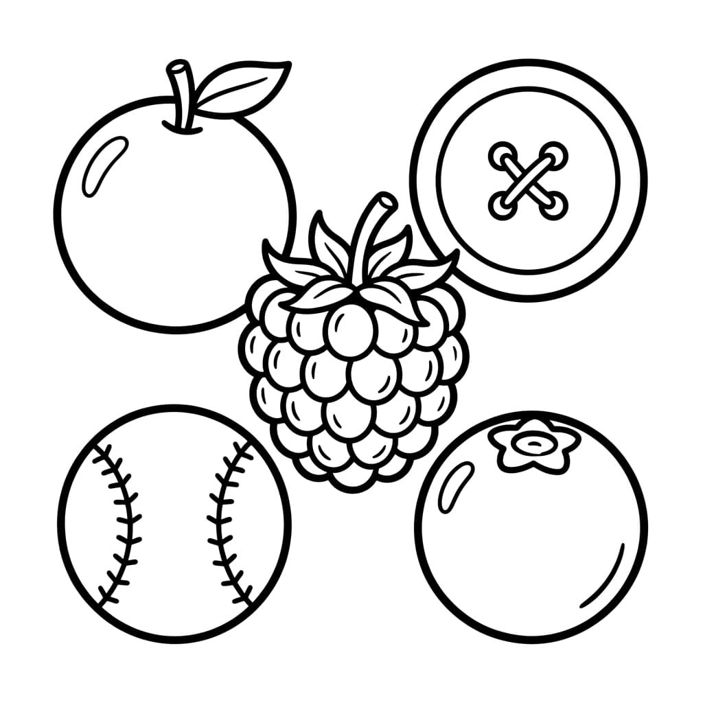 Free Raspberry Facts and Coloring Pages for Kids - Printable PDF - Preview Page 3