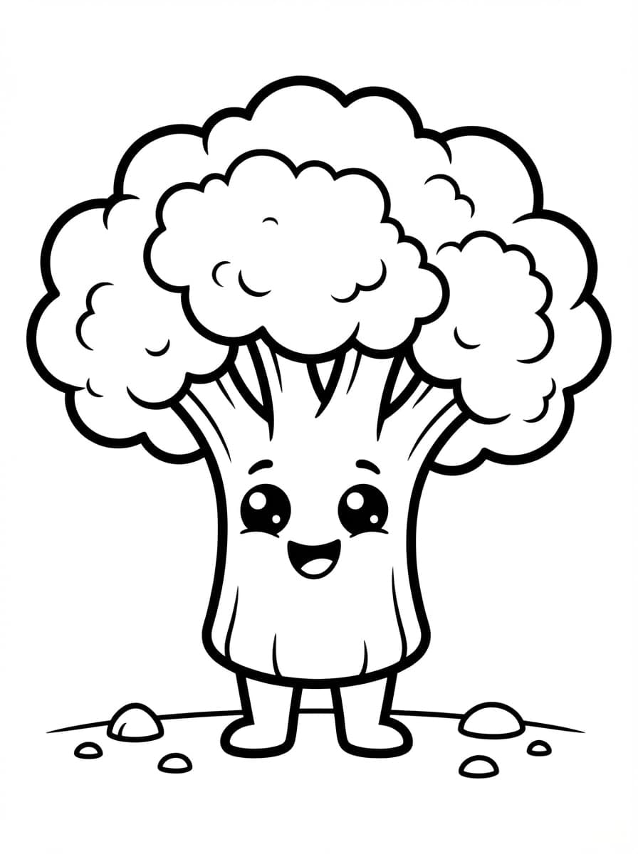 Vegetables Coloring Pages: Growing an Inner Garden with Every Crayon - Preview Page 2