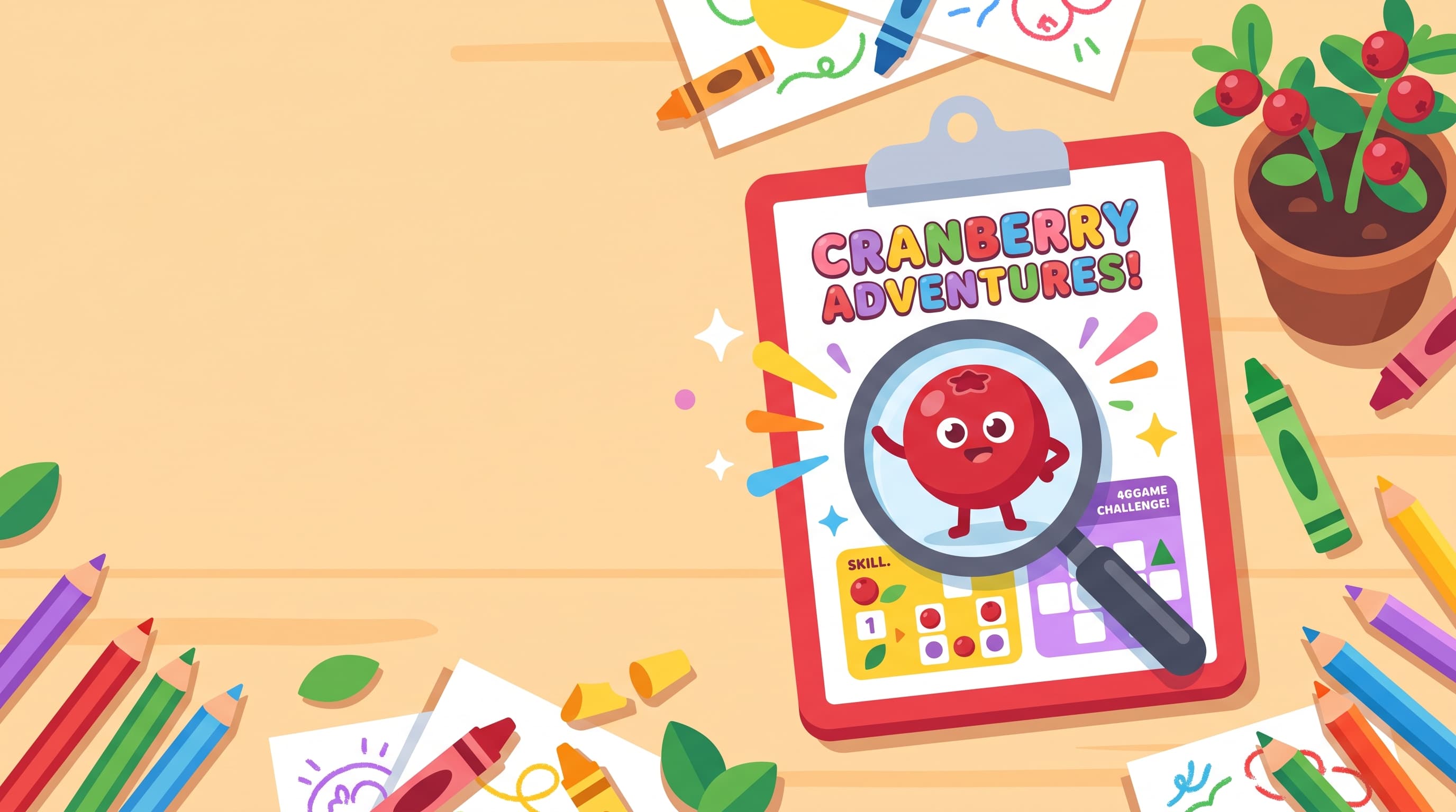 Free Cranberry Facts and Coloring Pages for Kids - Printable PDF