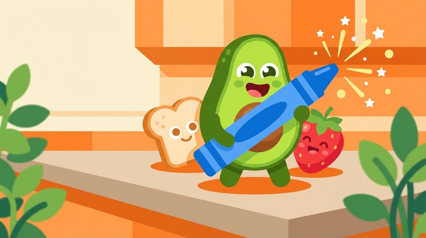 Free Cute Food Coloring Pages: Picky Eater Printables