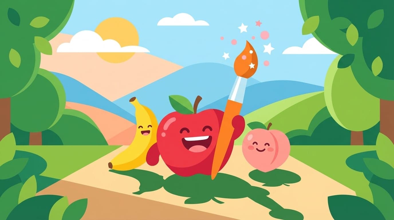 Free Cute Fruit Coloring Pages: Sweet, Healthy Fun