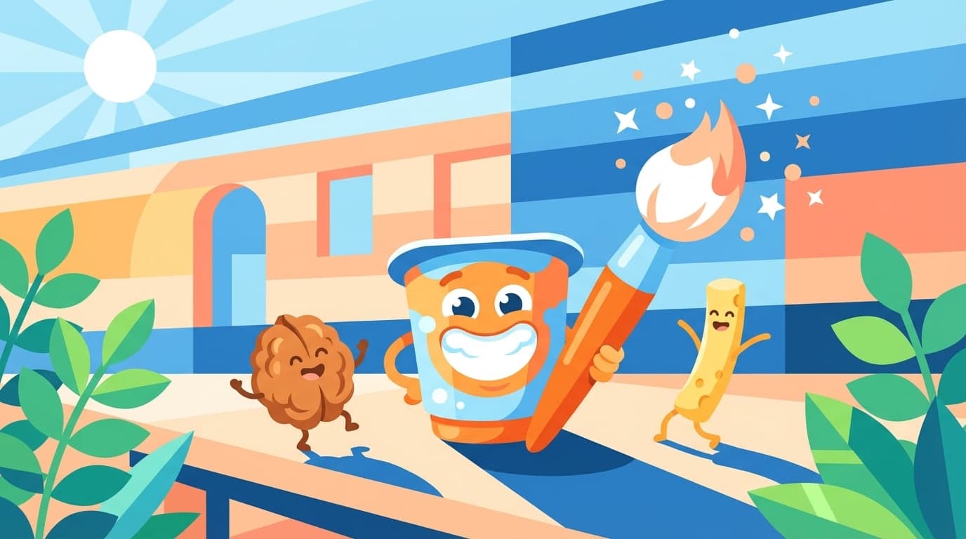 Free Cute Healthy Snack Coloring Pages: Playful Bites