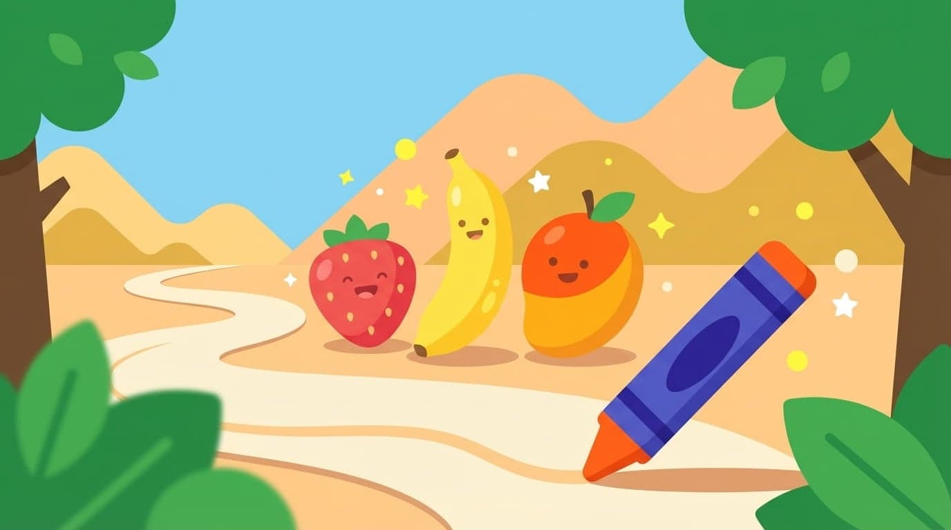 Fruits Coloring Pages: A Vibrant Adventure for Little Guardians