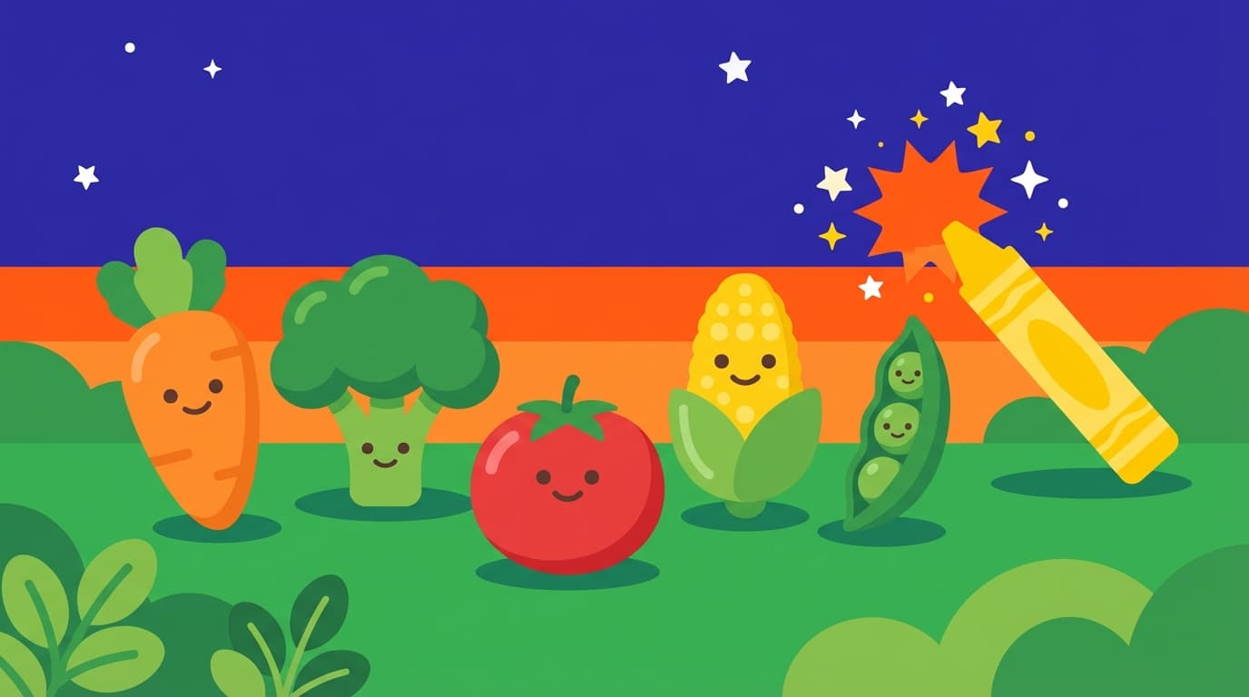 Picky Eater Food List Coloring Pages - Free Printable Pack