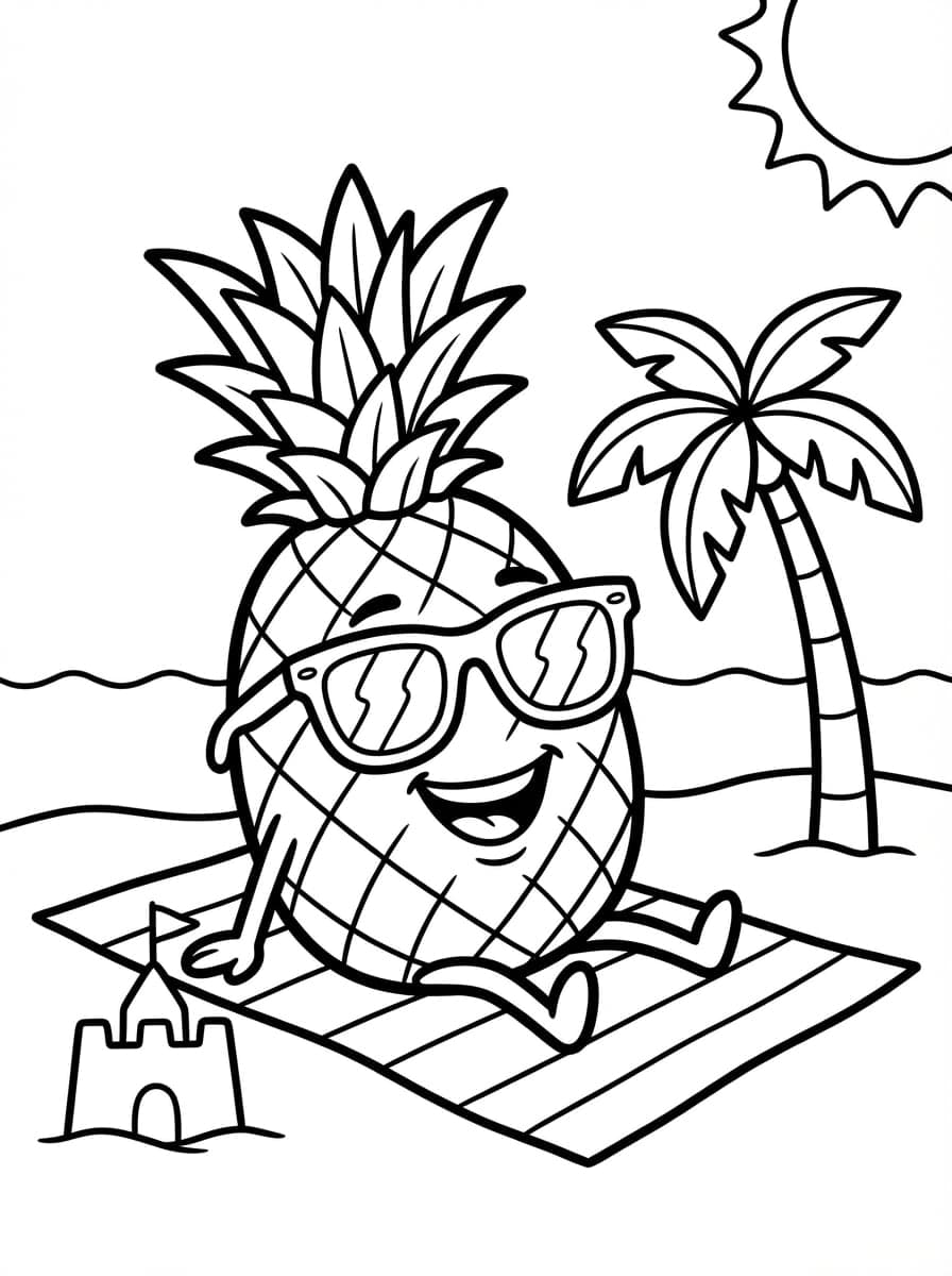 Food Coloring Pages for Kids: Fun Kitchen Missions for Brave Eaters - Preview Page 4