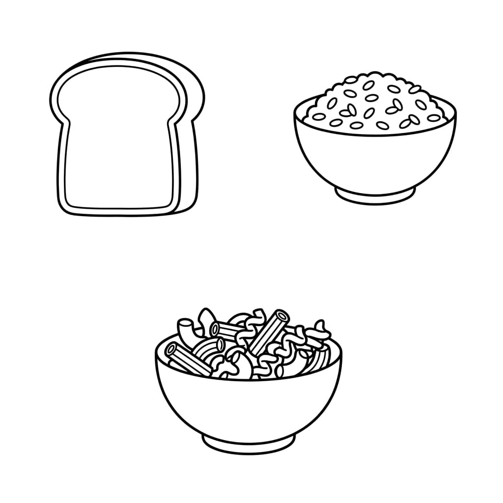 Free Food Groups Worksheets: 5-Column Sorting Game - Preview Page 5