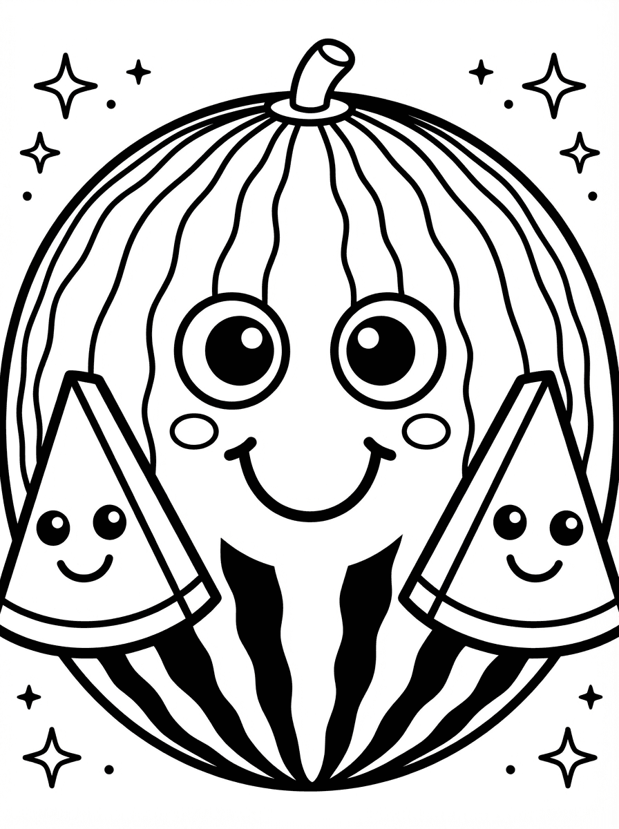 Food Pictures to Color: Free Printable Coloring Sheets - Preview Page 2