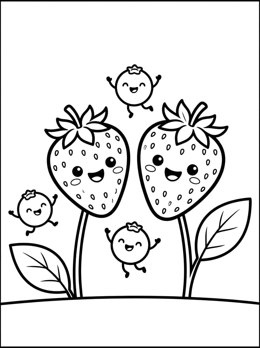 Free Printable Food Coloring Pages - Kids Favorite Meals - Preview Page 5