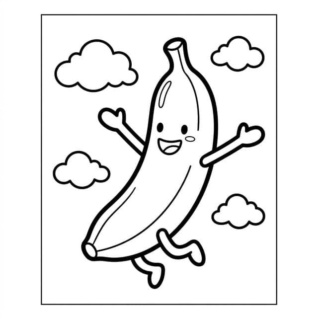 Fruits Coloring Pages: A Vibrant Adventure for Little Guardians - Preview Page 2