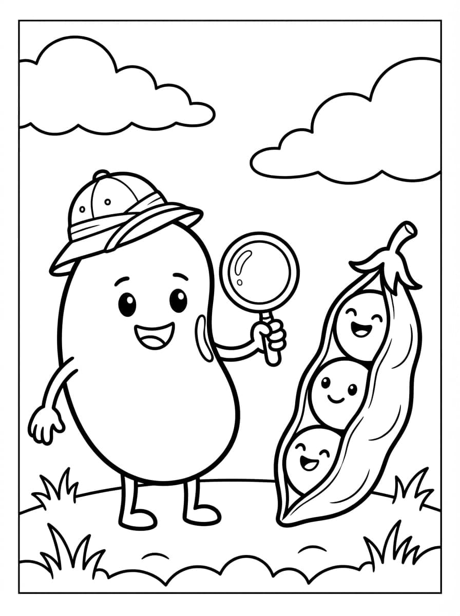 Healthy Food Coloring Pages: Your Guide to Inner Garden Superpowers - Preview Page 2