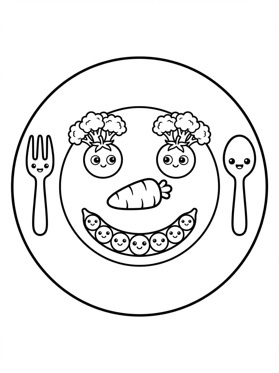 Picky Eater Food List Coloring Pages - Free Printable Pack - Preview Page 2