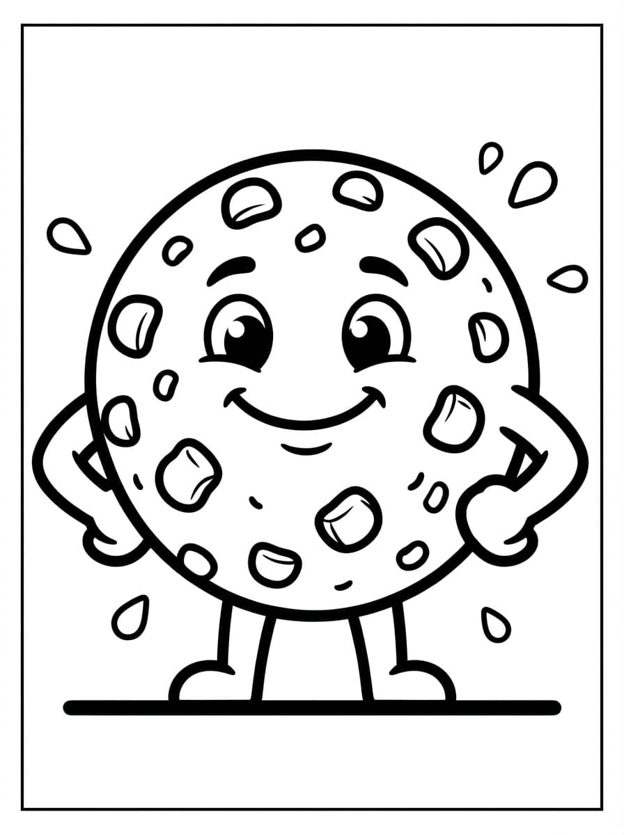 Free Printable Dessert Coloring Pages: Sweet Art Treats - Preview Page 3