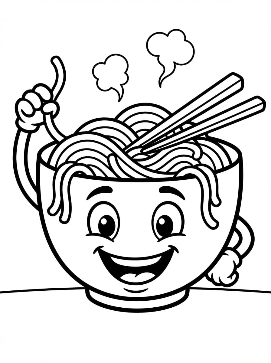 Free Printable Food Coloring Pages: Fun for All Ages - Preview Page 4