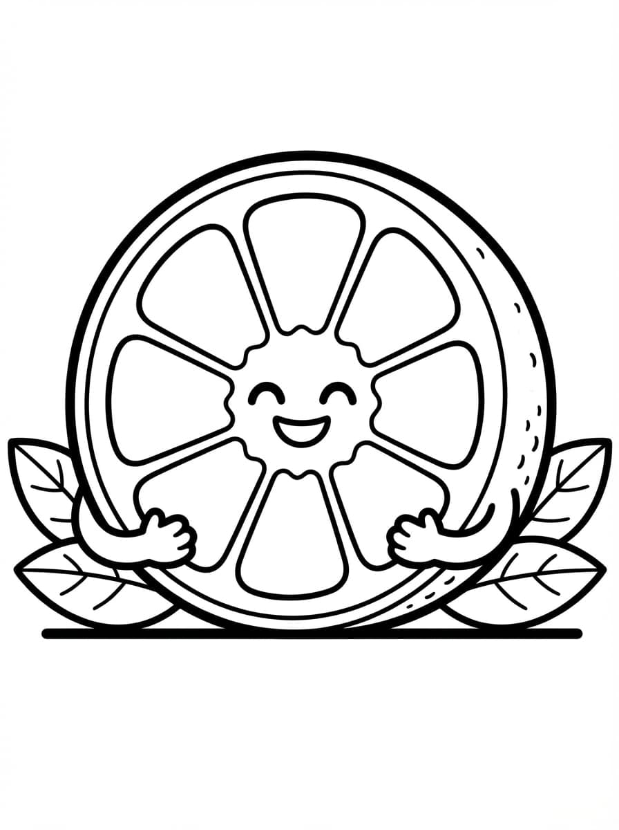 Free Printable Fruit Coloring Pages: Sweet Nature Art - Preview Page 2