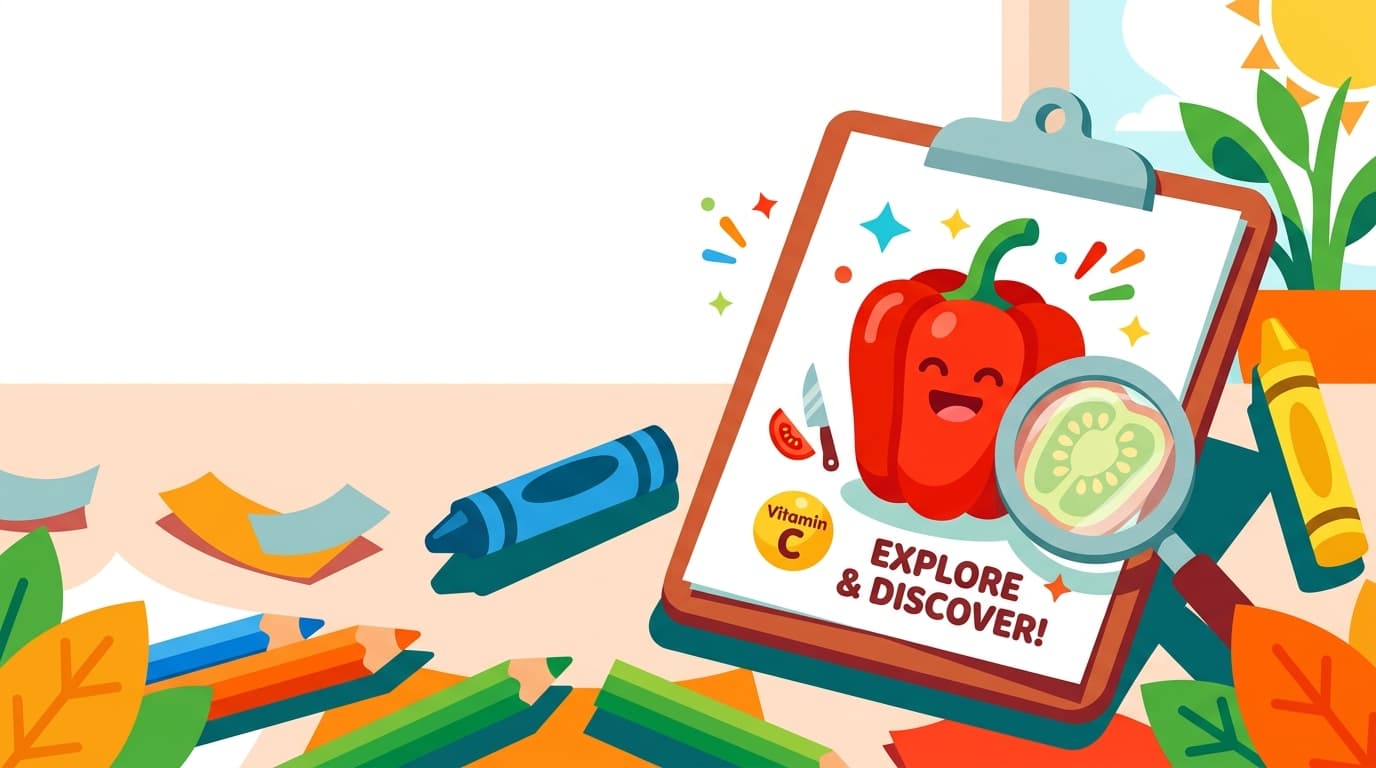 Free Bell Pepper Facts and Coloring Pages for Kids - Printable PDF