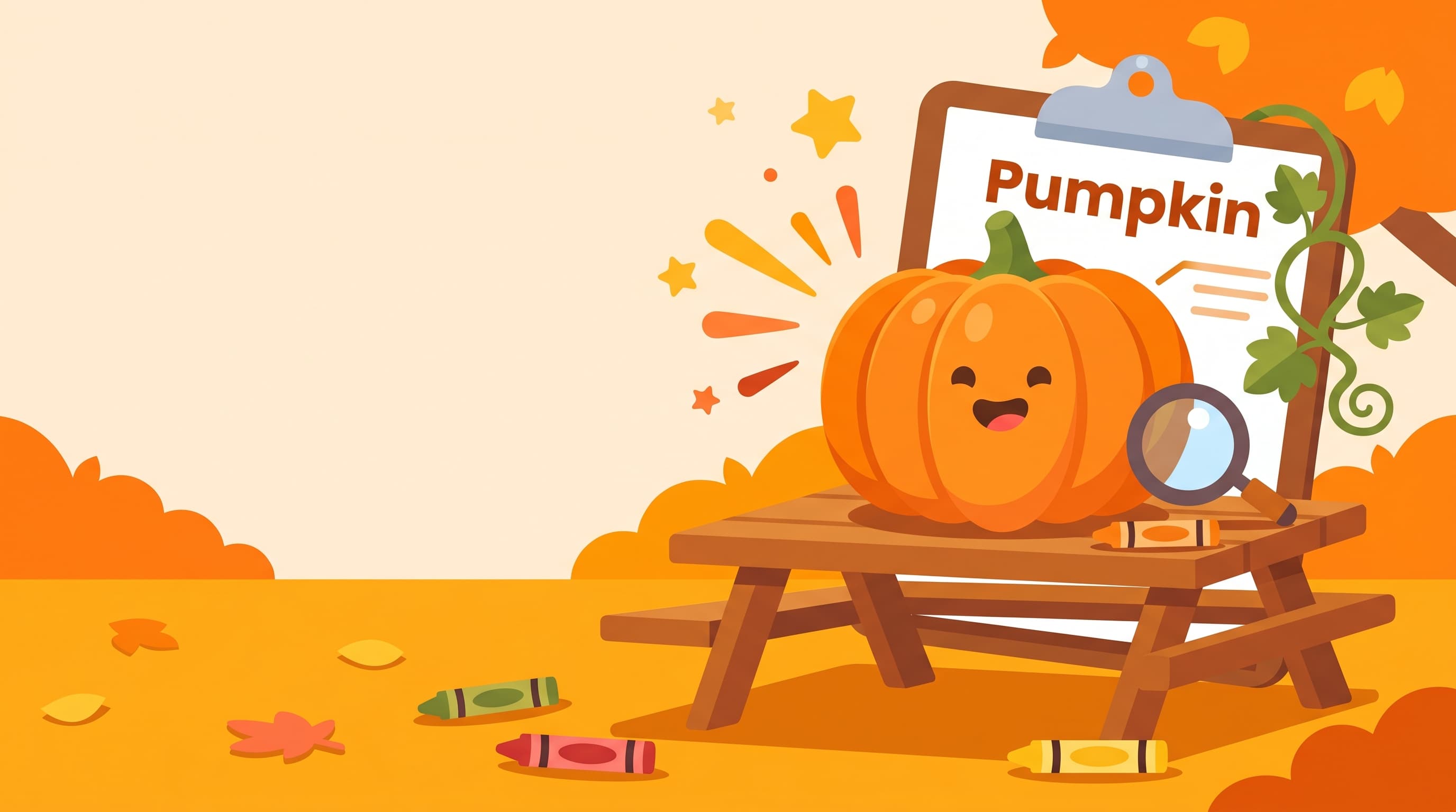 Free Pumpkin Facts and Coloring Pages for Kids - Printable PDF