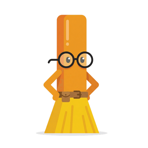 Broomy the Fiber Broom