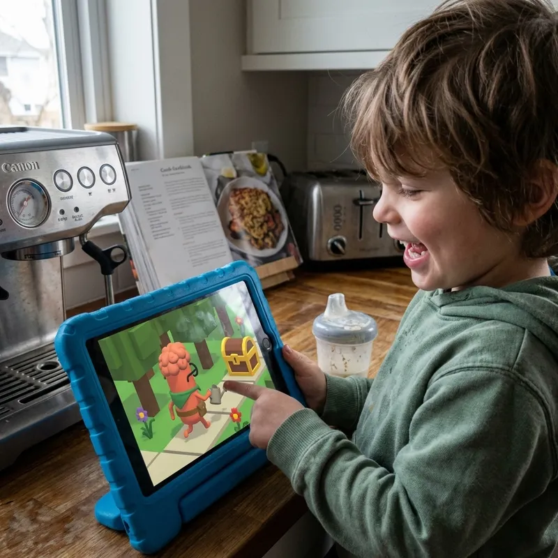 Interactive Coloring Page